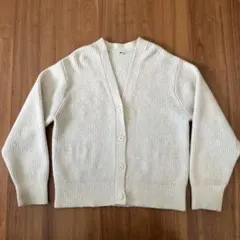 UNIQLO スフレヤーンVネックカーディガン 140 ユニクロ