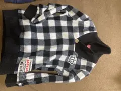 ベビードール　チェック柄トレーナー