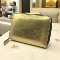 【未使用級】J&M DAVIDSON スモールジップパース コインケース 財布