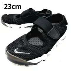 NIKE AIR RIFT BR 足袋スニーカー メッシュ 黒 23cm