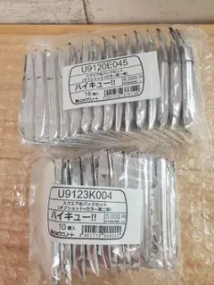 セブンネット ハイキュー スクエア缶バッジ オフショット 第一弾&第二弾 セット