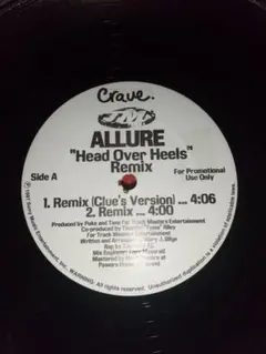 allure headover heels remix 1997プロモ盤