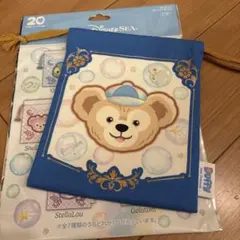 東京ディズニーシー ダッフィー＆フレンズ 20周年ランダム巾着　ダッフィー