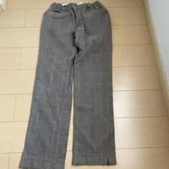 ブラウン チェック柄