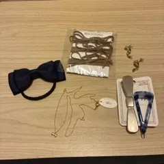 リボンモチーフ アクセサリー 5点セット