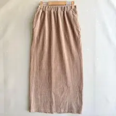 美品　シュガースプーン　レディース　ロングスカート　コーデュロイ　ベロアのサムネイル