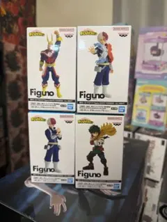 僕のヒーローアカデミア Figunoフィギュノ 轟焦凍　オールマイト デク