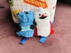 パペットスンスンフィンガーマスコット　スンスン＆ノンノン２種セット