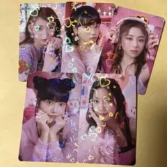 LE SSERAFIM FEARLESS Weverse トレカ 5枚 コンプ