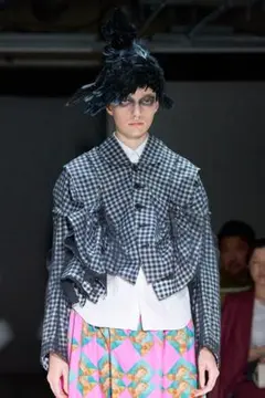 tao コムデギャルソン 麻綿 ギャザースカート - メルカリ