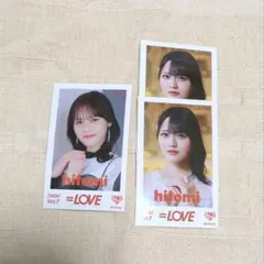 髙松瞳　ミニフォトカード