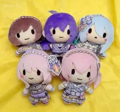 プロセカ　ふわぷちマスコット　カーネーションリコレクショEX ニーゴ　5種セット