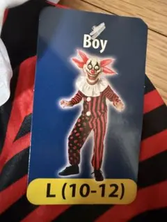キッズ ハロウィン ピエロ コスチューム L(10-12)