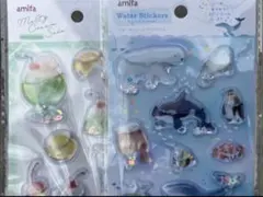 amifa ウォーターシール　アクアリウム　メルティークリームソーダセット