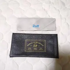 Zoff メガネケース　ブラック