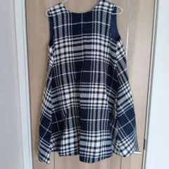JILL STUART チェック柄 ノースリーブワンピース サイズ2