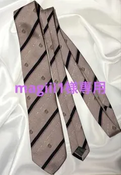 【magiii1様専用】East Boy ストライプ ネクタイ ピンク