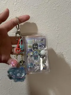 【ハンドメイド】ミニシール帳　サンリオ　ボンボンドロップmini チャーム2個付