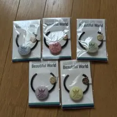 嵐　Beautiful World ヘアゴム　会場限定　5点セット