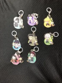 鬼滅の刃×ラスカルコラボ　アクリルキーホルダー　禰豆子　炭治郎　善逸ほか