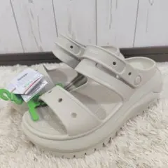 新品 crocs メガクラッシュサンダル クロッグ 26