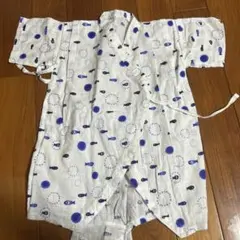 魚柄のベビー甚平 90サイズ