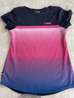 PACIFIC Tシャツ PT19SW411 M ネイビー/グラデーションピンクのサムネイル