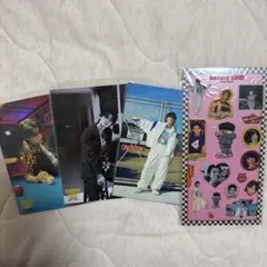 M!LK 佐野勇斗生写真セット クリアシール4点セット