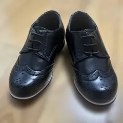 今日だけ値下げ☆コムサイズム　黒　ウィングチップ　フォーマルシューズ17㎝