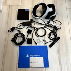 PSVR ZVR1 箱なし PSカメラ付 付属一式 パッド剥離 粉落ち 取説あり