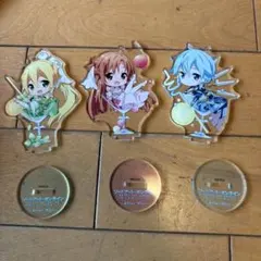 sao After War ミニアクリルスタンド アスナ シノン リーファ - メルカリ