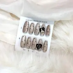 ネイルチップ ハンドメイド 現品 ワンホンネイル マグネットネイル