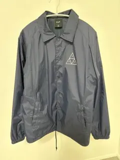 【美品】HUF COACHES JACKET ネイビーのサムネイル