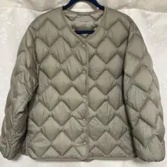 UNIQLO☆ウルトラライトダウンリラックスジャケット カーキ XL