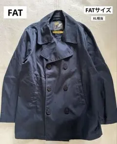 FATエフエイティー コットンツイルデザインピーコート 紺 FATサイズXL相当のサムネイル