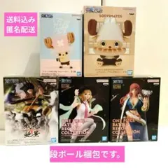 ワンピース　フィギュア　5種　チョッパー　ルフィ　バトルレコードコレクション