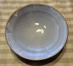 萩焼　盛鉢　径24cm 未使用品のサムネイル