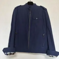 美品 バナナリパブリック ブルゾン ジャンパー ジャケット ネイビー L