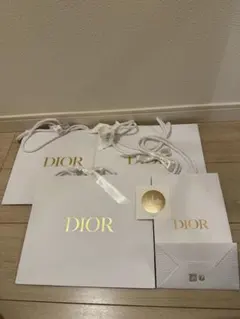 Dior ショップ袋セット 中・小４枚セット