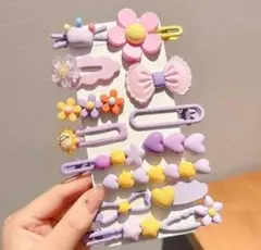 カラフルヘアピン10個セット
