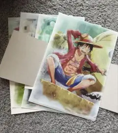 ONE PIECE クリアファイル 4枚セット 【新品未開封】ワンピースのサムネイル