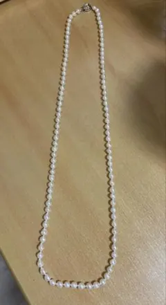 あこや真珠　バロック　ロングネックレス