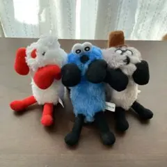 パペットスンスン　ひっかけマスコット3体セット