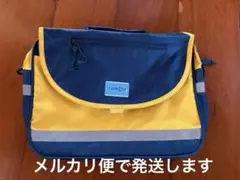KUMON ショルダーバッグ 青と黄色