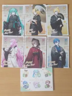 初音ミク Newyearshop2024 特典ブロマイド コンプリートセット
