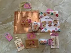 【ハローキティ】SNS話題 ダイソー 日焼け ガングロ キティ 7点セット