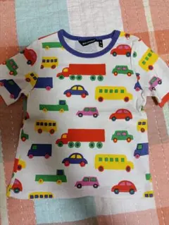 MarimekkoマリメッコブーブーBOOTシャツ半袖車9080男の子のサムネイル
