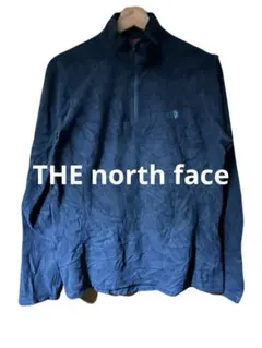 THE NORTH FACE ダークブルー ジップアップ