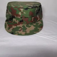 【新品】陸上自衛隊　迷彩柄作業帽子ワイヤー付3号サイズ①