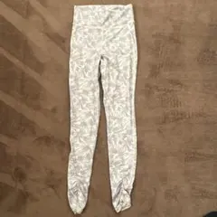 GU花柄 ヨガ レギンス